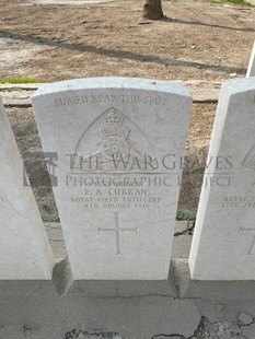 BAGHDAD (NORTH GATE) WAR CEMETERY - CURRAN, E A